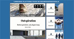 Desktop Screenshot of bouwinfolimburg.be
